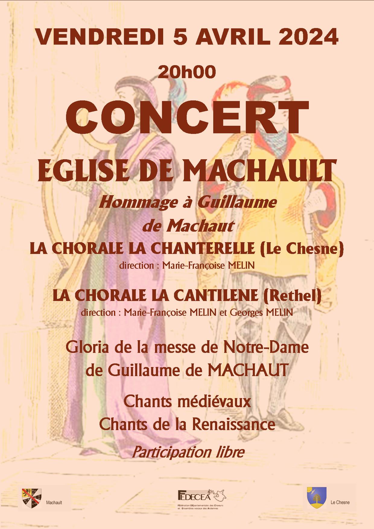 concert machault